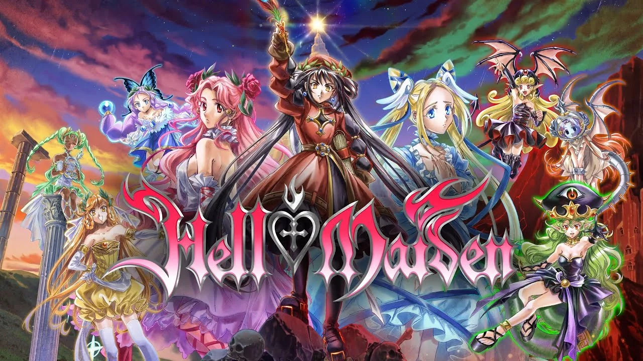 Hell Maiden gameplay — horde survival deck-building action in the Circles of Hell